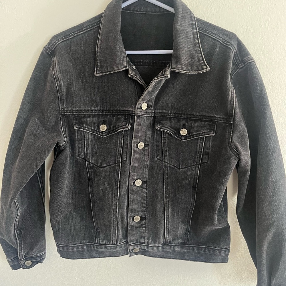 Brandy Melville Black Jean Jacket